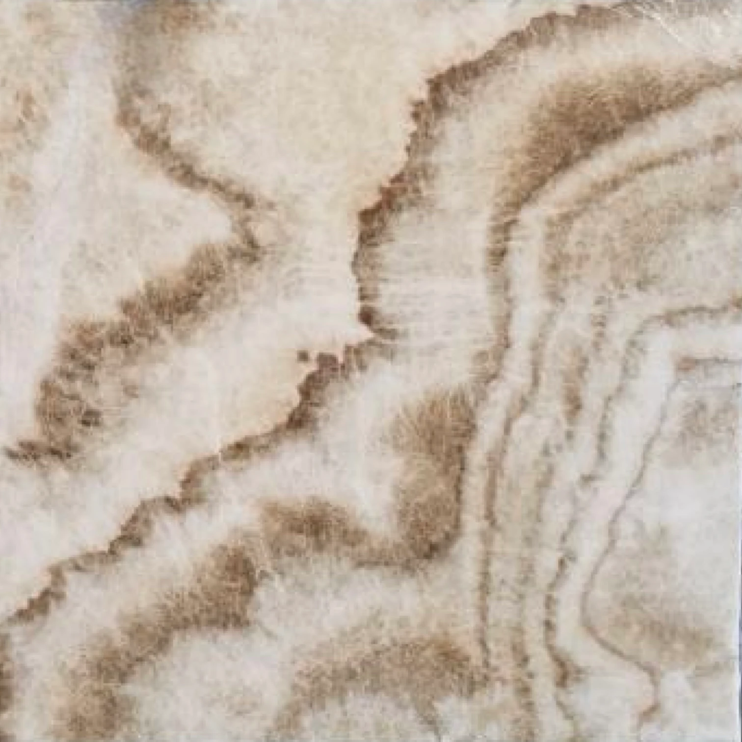 Beige Onyx stone slab