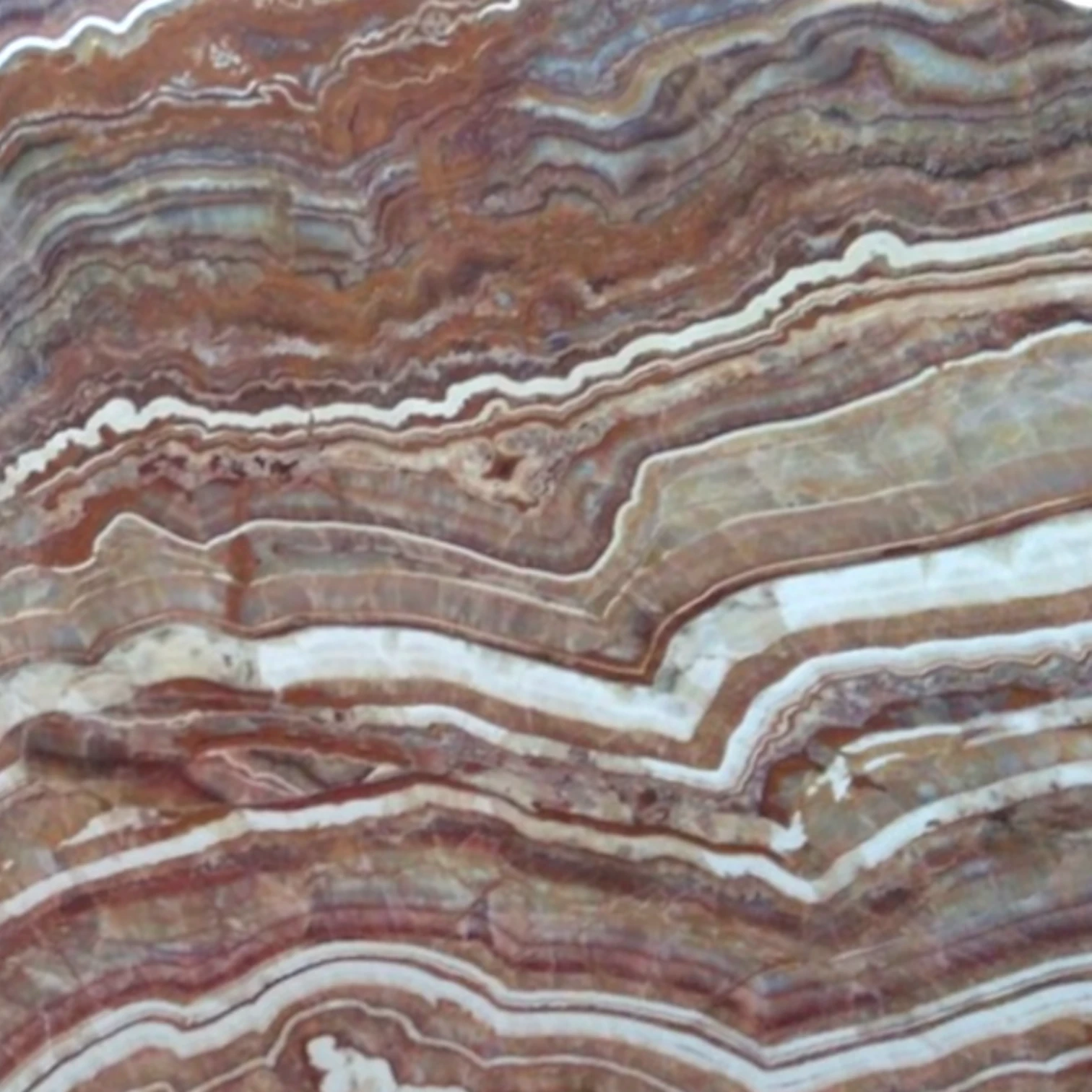 Red Ocean Onyx stone slab