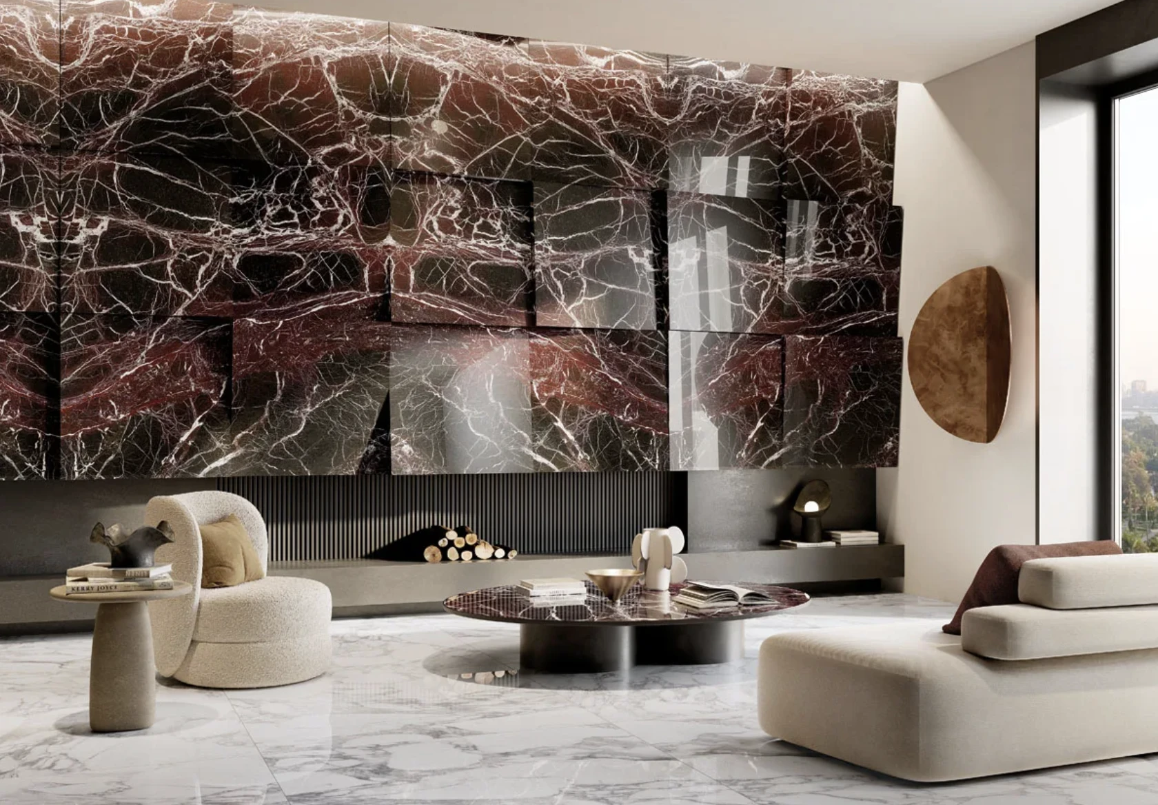 Infinity Surfaces Rosso Domus — 2