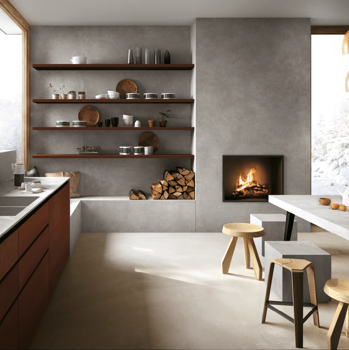 Infinity Surfaces Concrete Grey — 2