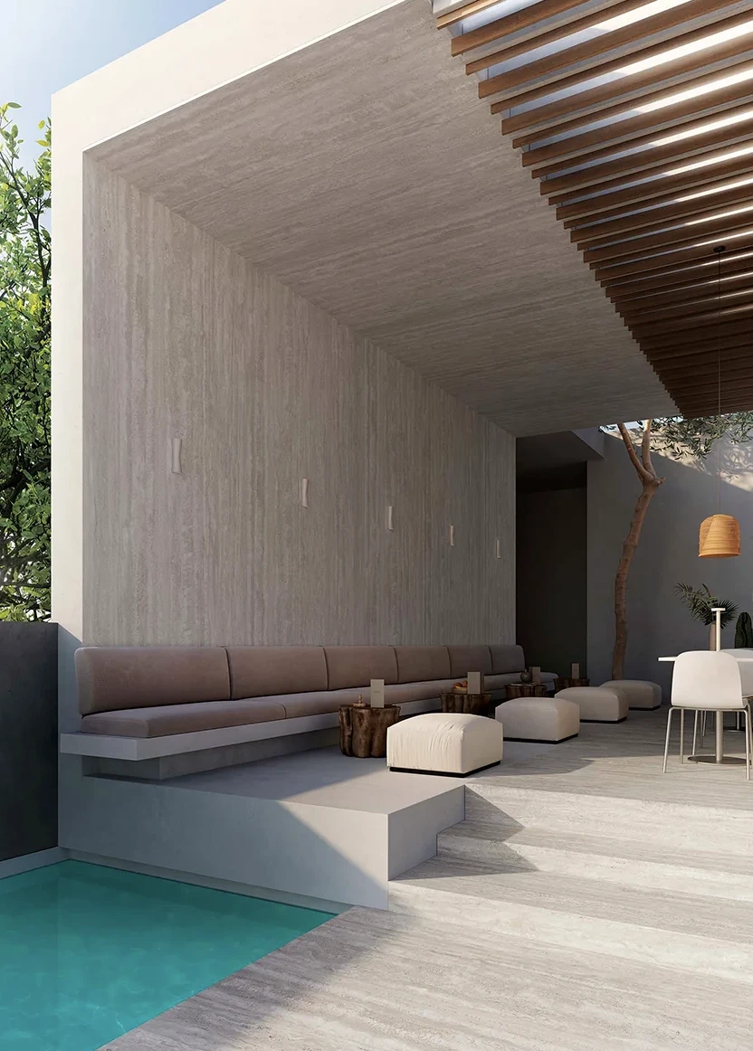 Infinity Surfaces Travertino Chiaro — 3