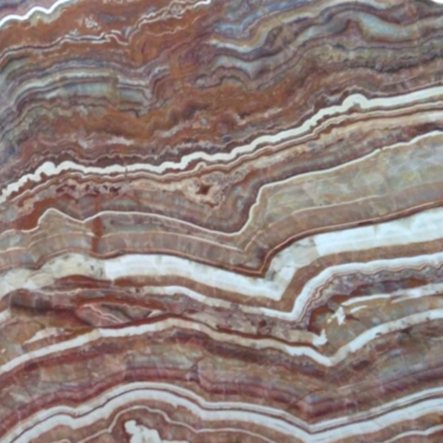 Red Ocean Onyx stone slab