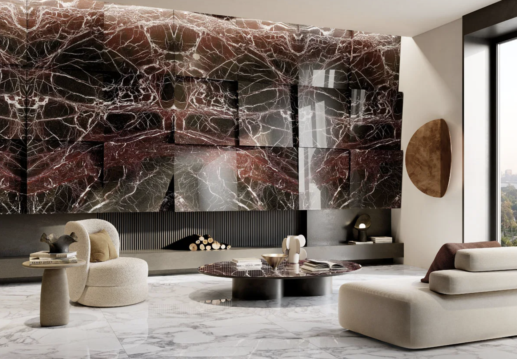 Infinity Surfaces Rosso Domus — 2