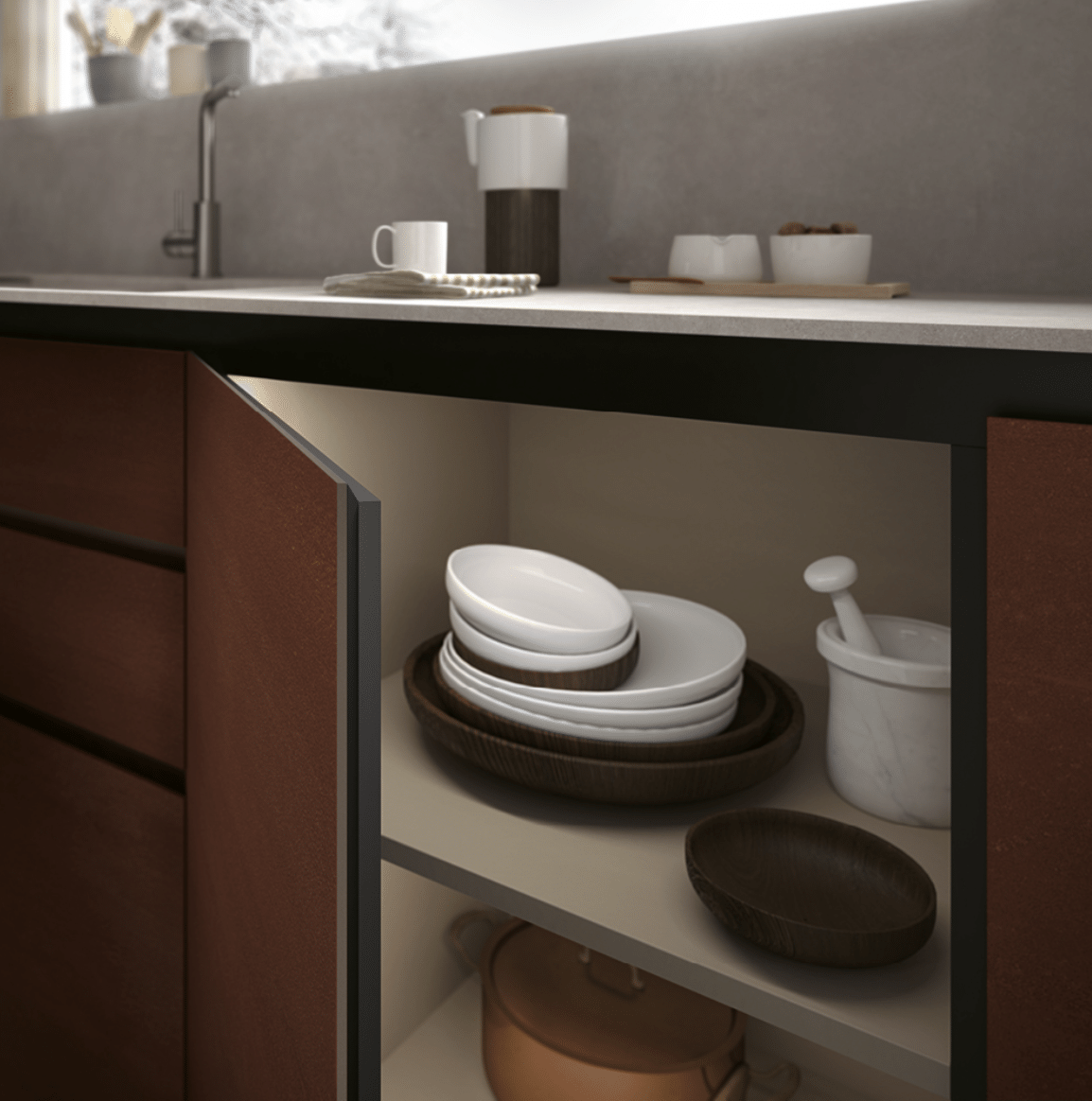 Infinity Surfaces Concrete Grey — 2