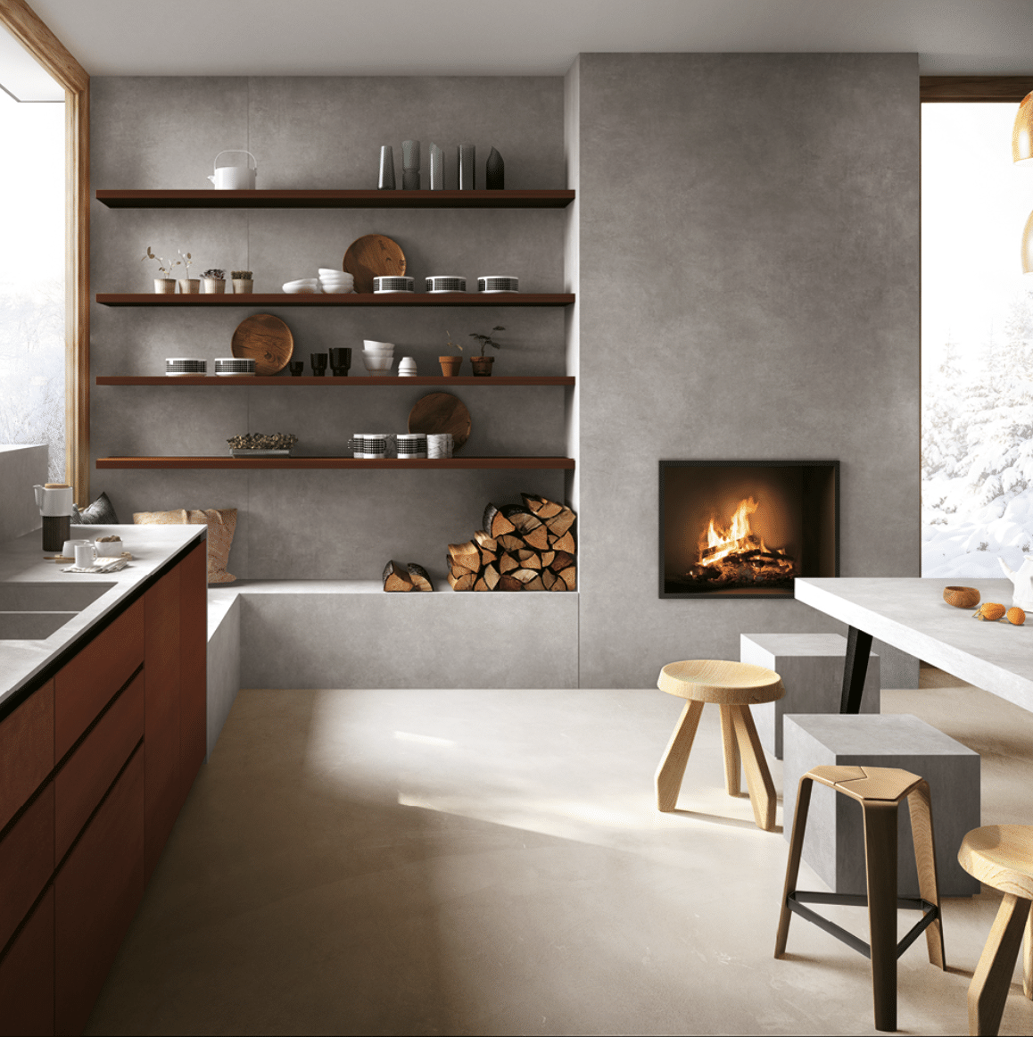 Infinity Surfaces Concrete Grey — 3