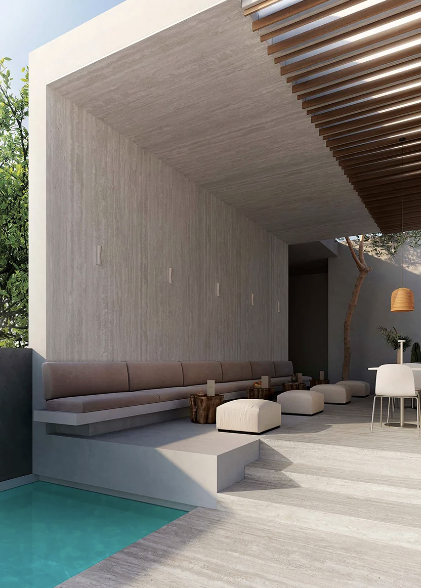 Infinity Surfaces Travertino Chiaro — 2