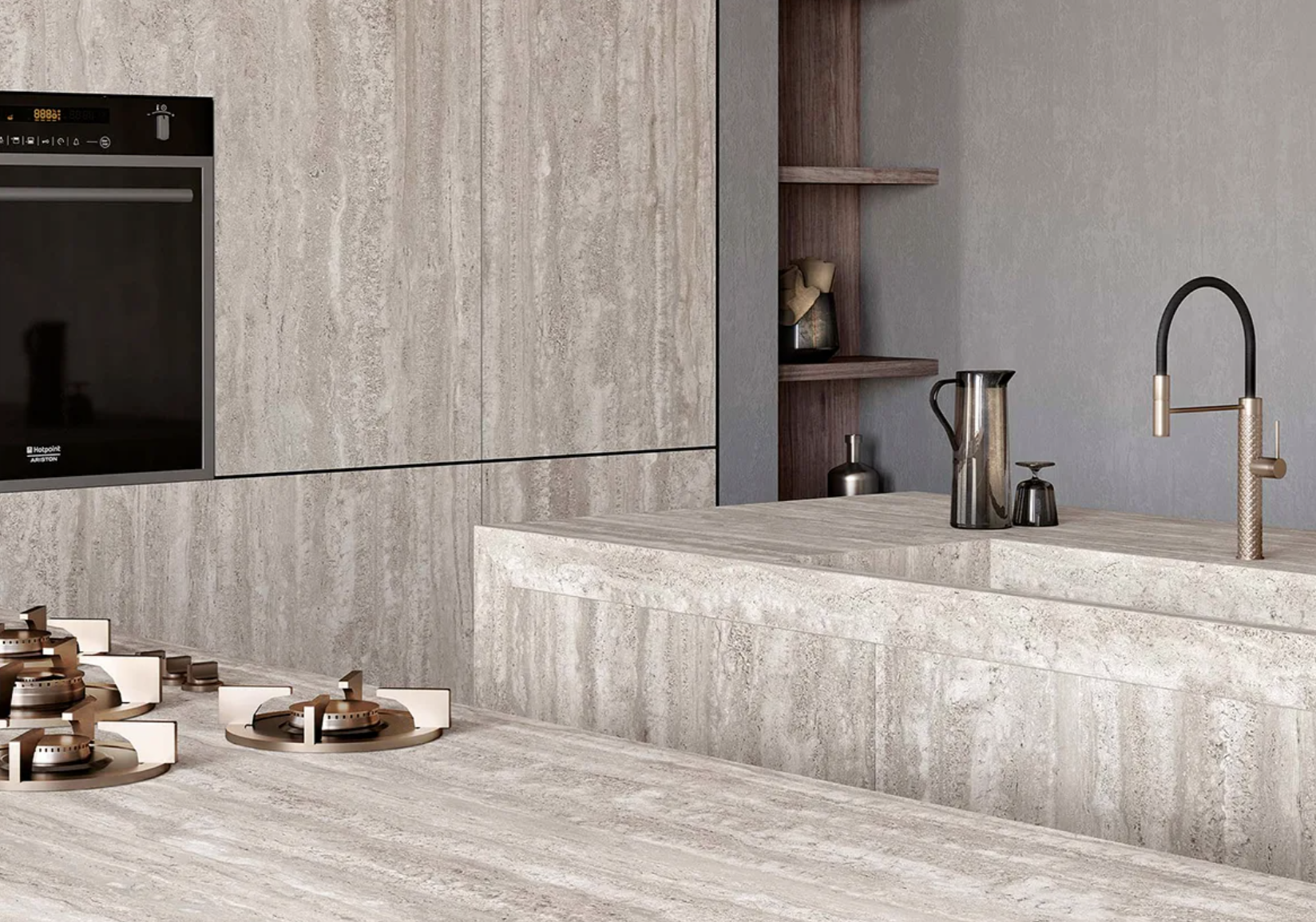 Infinity Surfaces Travertino Chiaro — 6