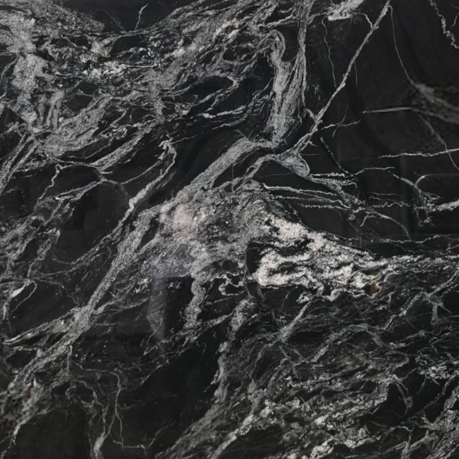 Spider Nero stone slab